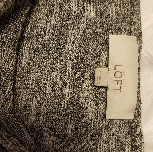 LOFT cowl neck knit tunic size S - Picture 2 of 2